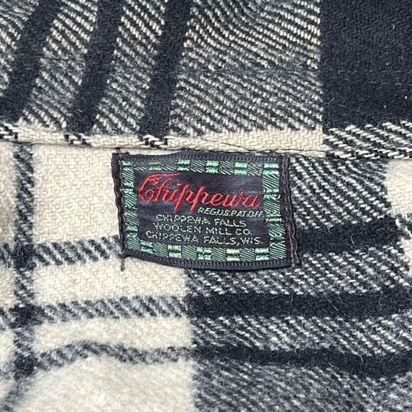 Vintage 40s Chippewa Wool Jacket Medium - Picture 12 of 12